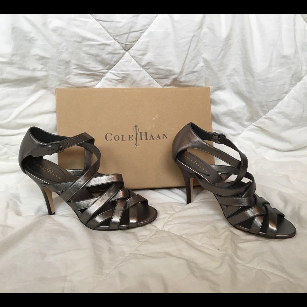 NEW Cole Haan Shayna Strappy Heel Sandal